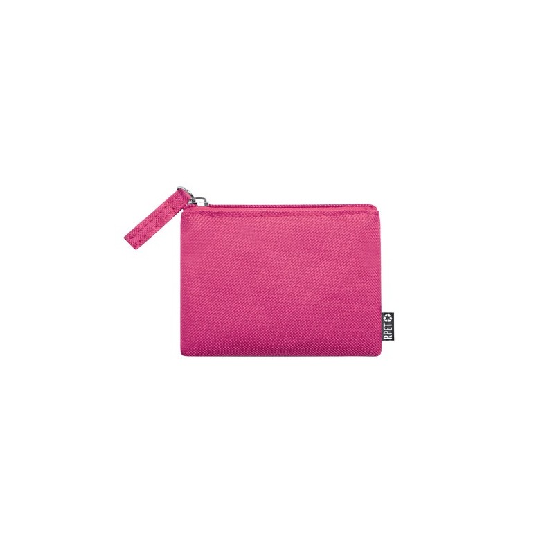 Porte Monnaie Éco-responsable Pratique Personnalisé pas cher Nelsom Couleurs : vert Matières : polyester recyclé marquage couleu