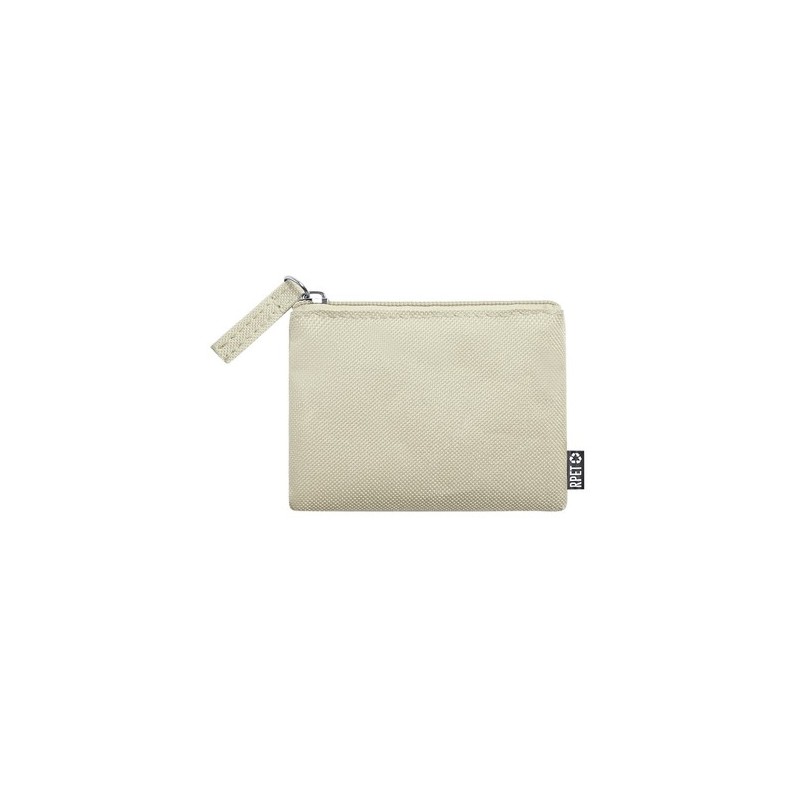 Porte Monnaie Éco-responsable Pratique Personnalisé pas cher Nelsom Couleurs : vert Matières : polyester recyclé impression logo