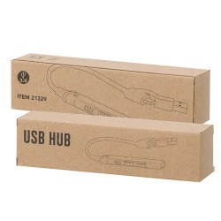 Port USB personnalisé pas cher Konery Matières : aluminium recyclé  Couleurs : argenté cadeau entreprise pas cher