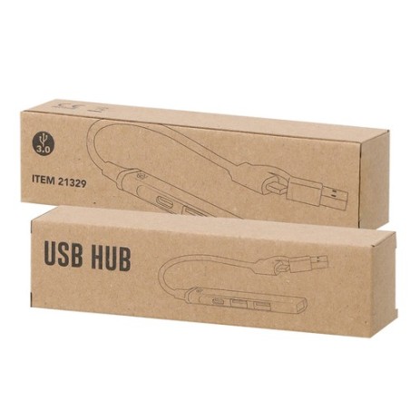 Port USB personnalisé pas cher Konery Matières : aluminium recyclé  Couleurs : argenté cadeau entreprise pas cher
