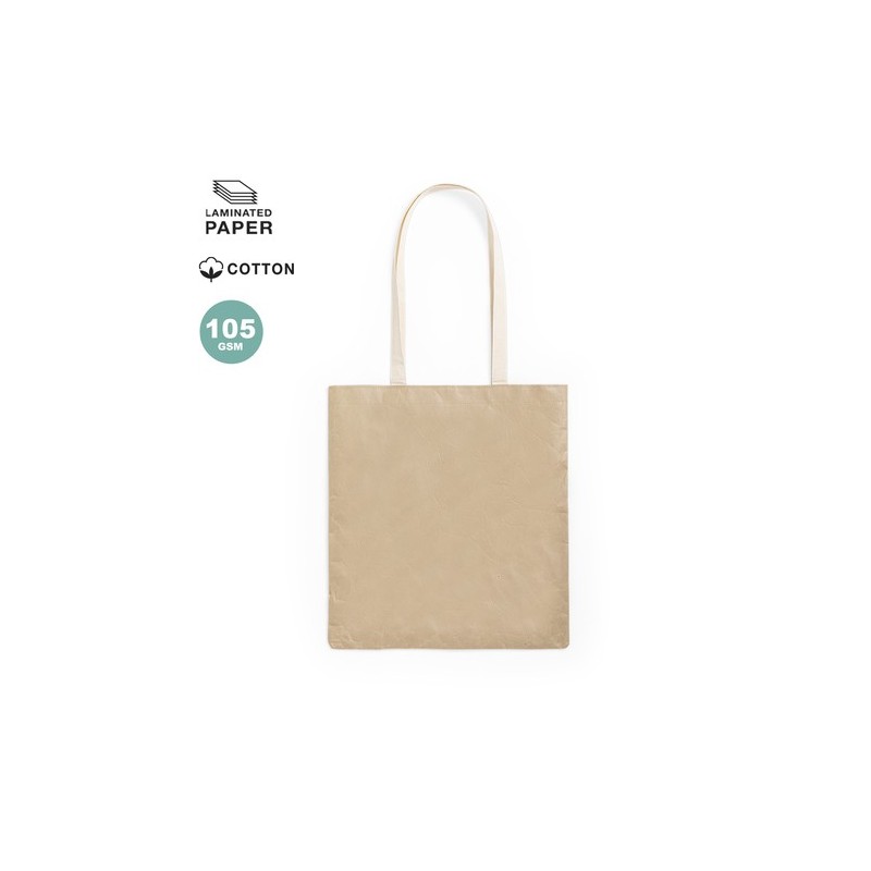 Sac en Papier Éco-responsable et Résistant Personnalisé Curiel pas cher Matières : coton