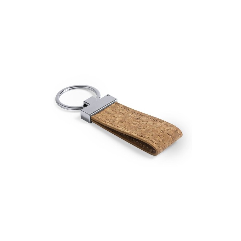 Porte-Clés Éco-responsable Personnalisé en Liège Branko pas cher Matières : liège personnalisable avec votre logo