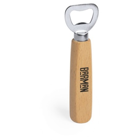 Ouvre Bouteille Personnalisé Éco-responsable Nacul | Accessoire Bar Matières : bois goodies publicitaire événementiel
