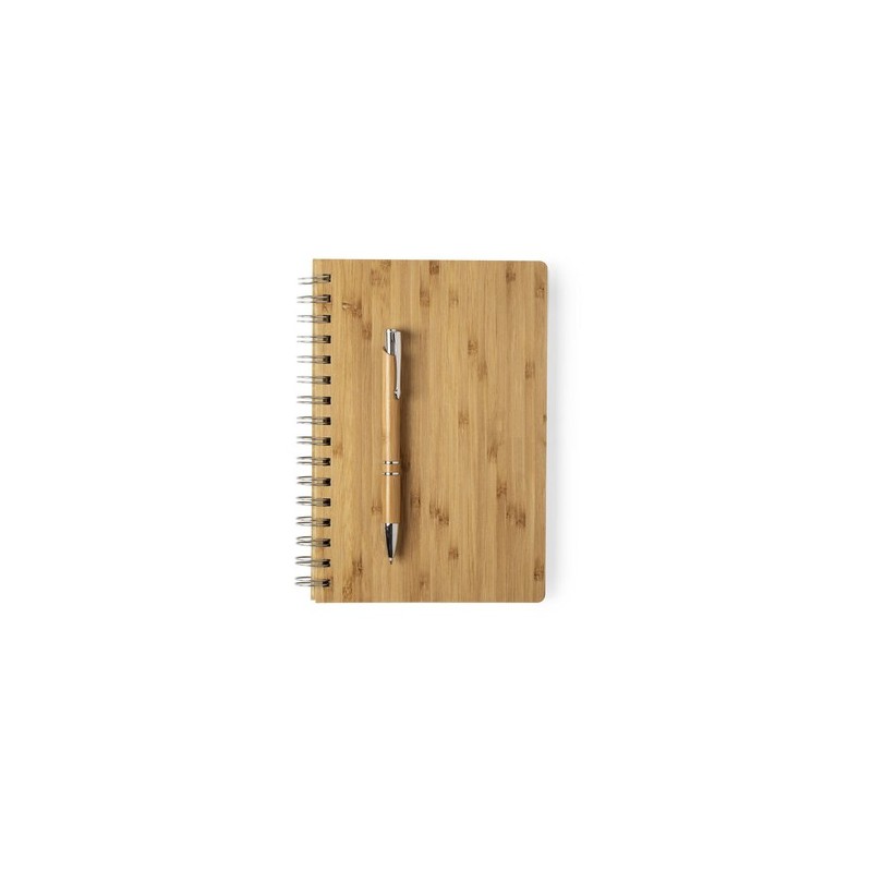 Set Hecan : Carnet A5 avec Stylo Bille Éco-Design