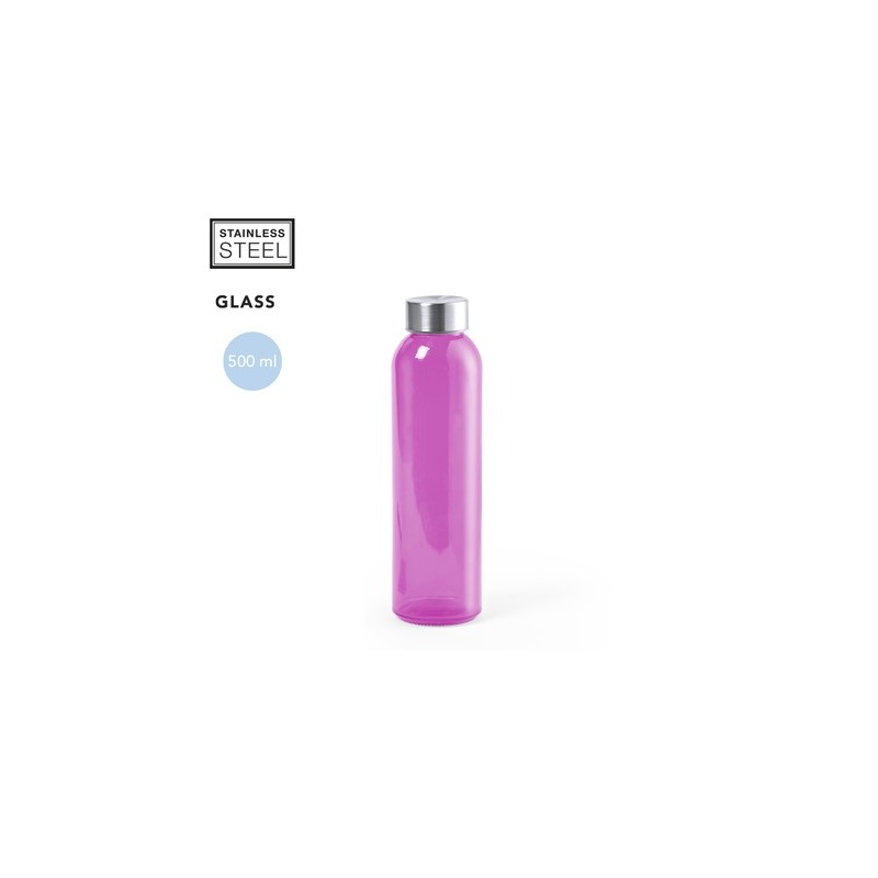 Bidon personnalisé publicitaire Terkol - Gourde  500ml Matières : acier inoxydable Couleurs : rouge livraison express 24h 48h