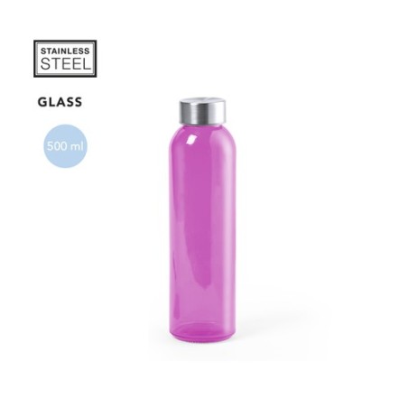 Bidon personnalisé publicitaire Terkol - Gourde  500ml Matières : acier inoxydable Couleurs : rouge livraison express 24h 48h