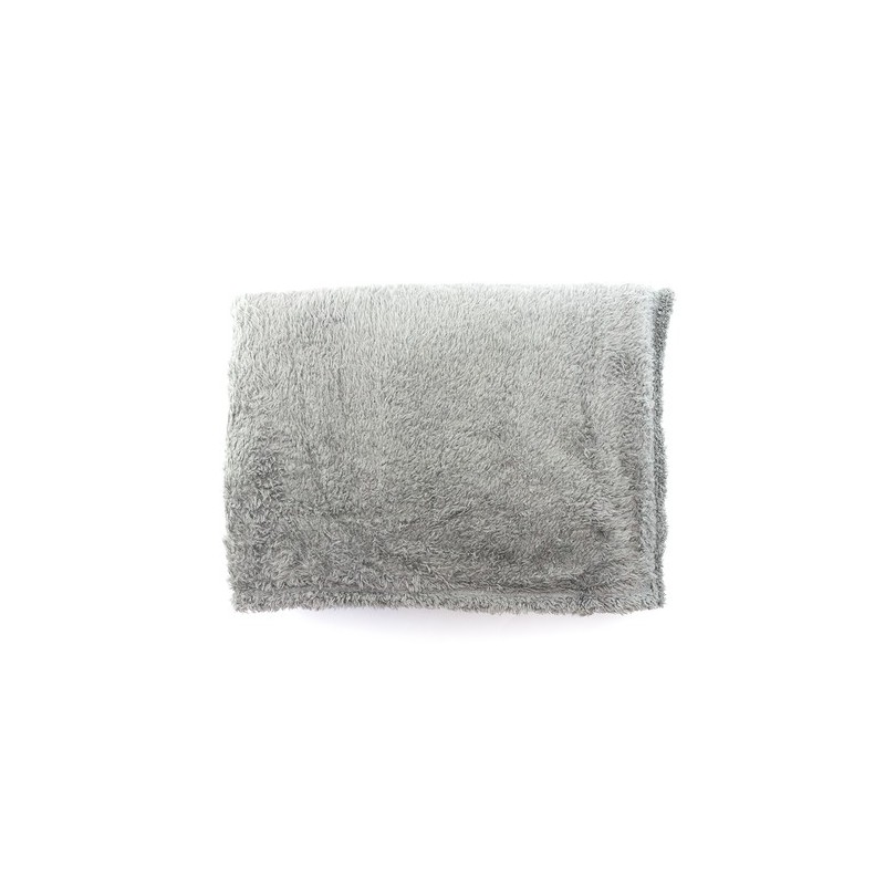 Couverture Personnalisée Élégante Kira pas cher Matières : polaire Couleurs : gris