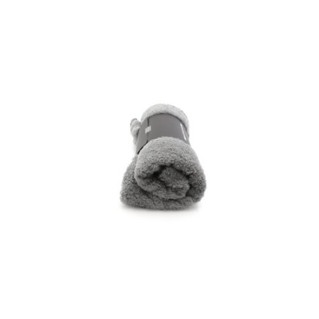 Couverture Personnalisée Élégante Kira pas cher Matières : polaire Couleurs : gris livraison express 24h 48h