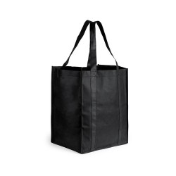 Sac Personnalisable Publicitaire XL - Shop Matières : polypropylène (PP) Couleurs : noir
