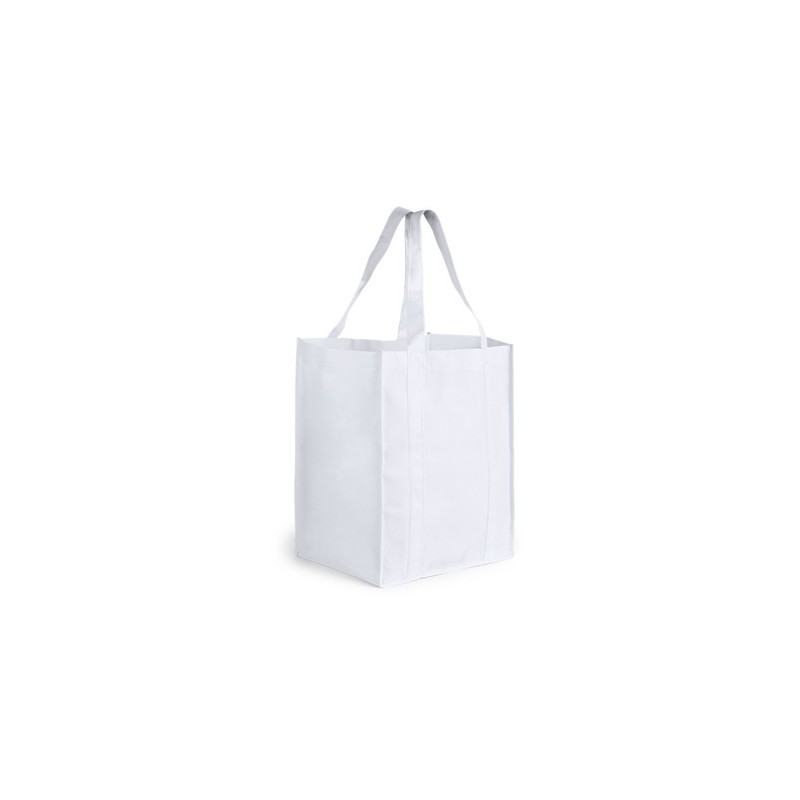 Sac Personnalisable Publicitaire XL - Shop Matières : polypropylène (PP) Couleurs : rouge marquage couleur éclatante