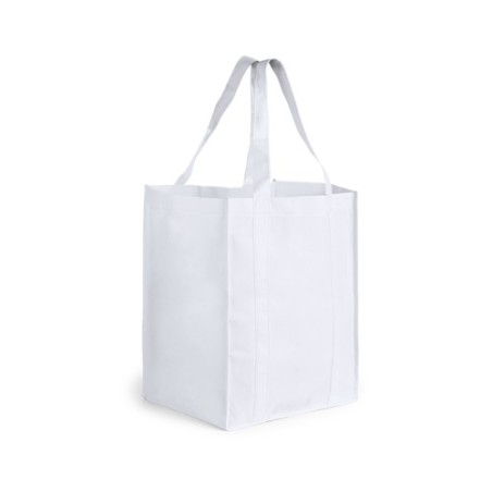 Sac Personnalisable Publicitaire XL - Shop Matières : polypropylène (PP) Couleurs : rouge marquage couleur éclatante