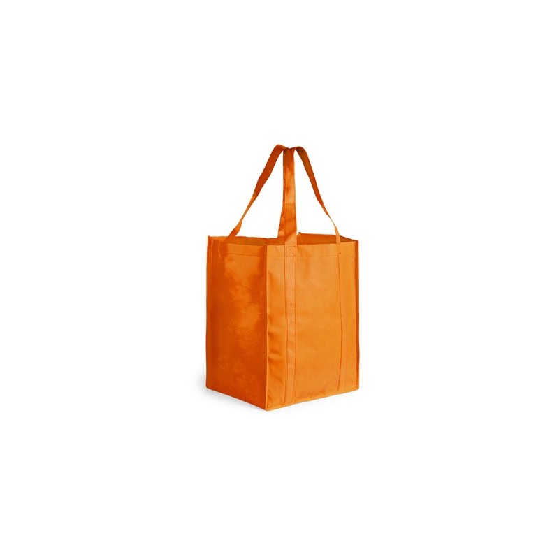 Sac Personnalisable Publicitaire XL - Shop Matières : polypropylène (PP) Couleurs : rouge marquage couleur éclatante