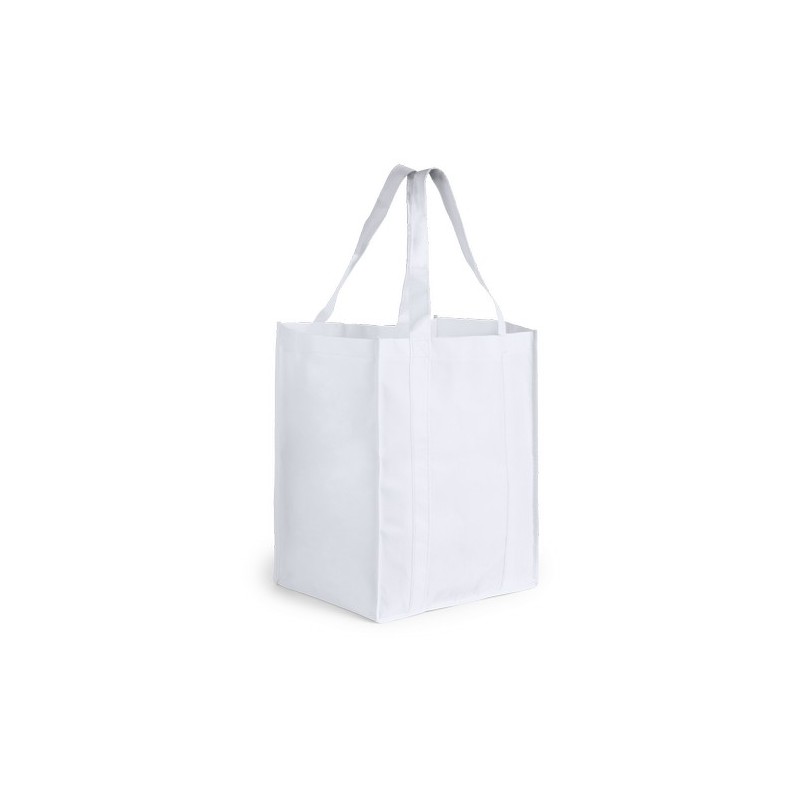 Sac Personnalisable Publicitaire XL - Shop Matières : polypropylène (PP) Couleurs : rouge goodies entreprise design