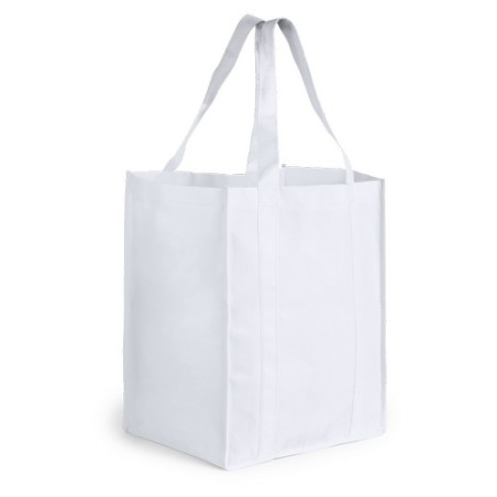 Sac Personnalisable Publicitaire XL - Shop Matières : polypropylène (PP) Couleurs : rouge goodies entreprise design