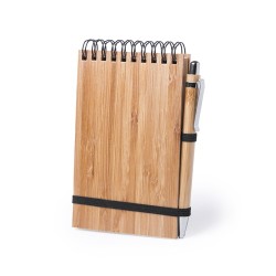 Cahier Éco-responsable Élégant Personnalisé à Prix Abordable Tumiz Matières : bambou