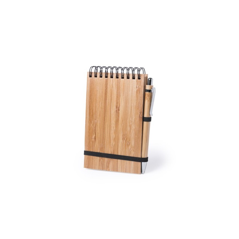 Cahier Éco-responsable Élégant Personnalisé à Prix Abordable Tumiz Matières : bambou