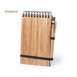 Cahier Éco-responsable Élégant Personnalisé à Prix Abordable Tumiz Matières : bambou 2