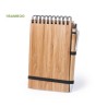 Cahier Éco-responsable Élégant Personnalisé à Prix Abordable Tumiz Matières : bambou personnalisable avec votre logo