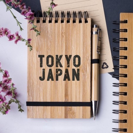 Cahier Tumiz en Bambou - Élégance Écologique