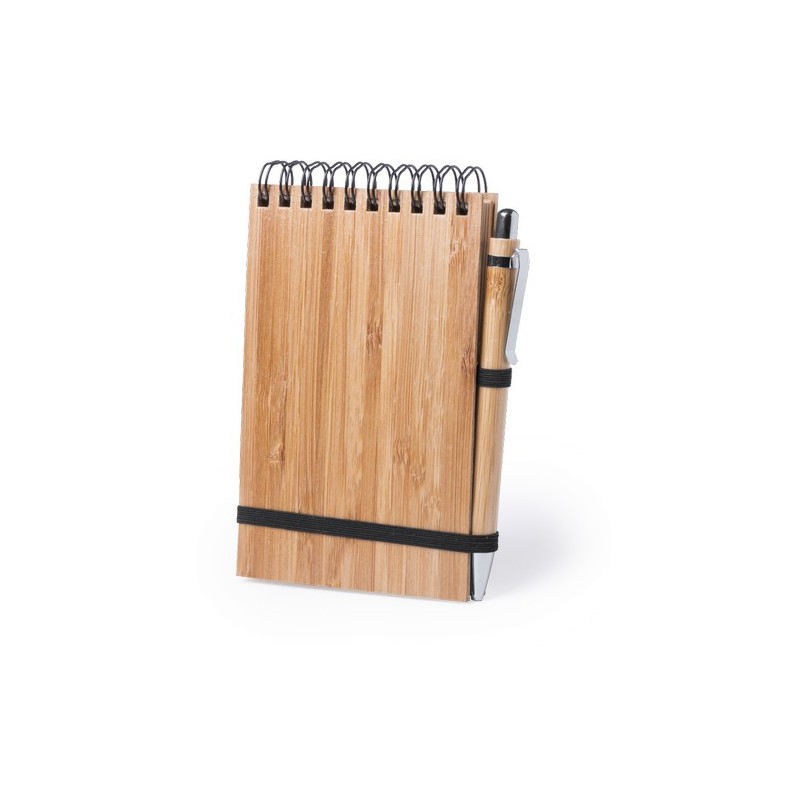Cahier Éco-responsable Élégant Personnalisé à Prix Abordable Tumiz Matières : bambou personnalisation rapide en France