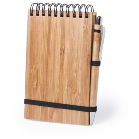 Cahier Éco-responsable Élégant Personnalisé à Prix Abordable Tumiz Matières : bambou personnalisation rapide en France