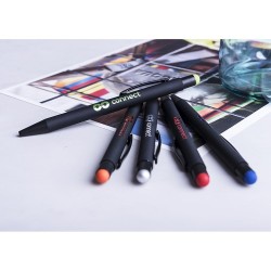 Stylet Bille Élégant Publicitaire Yaret Matières : caoutchouc Couleurs : vert cadeau client original