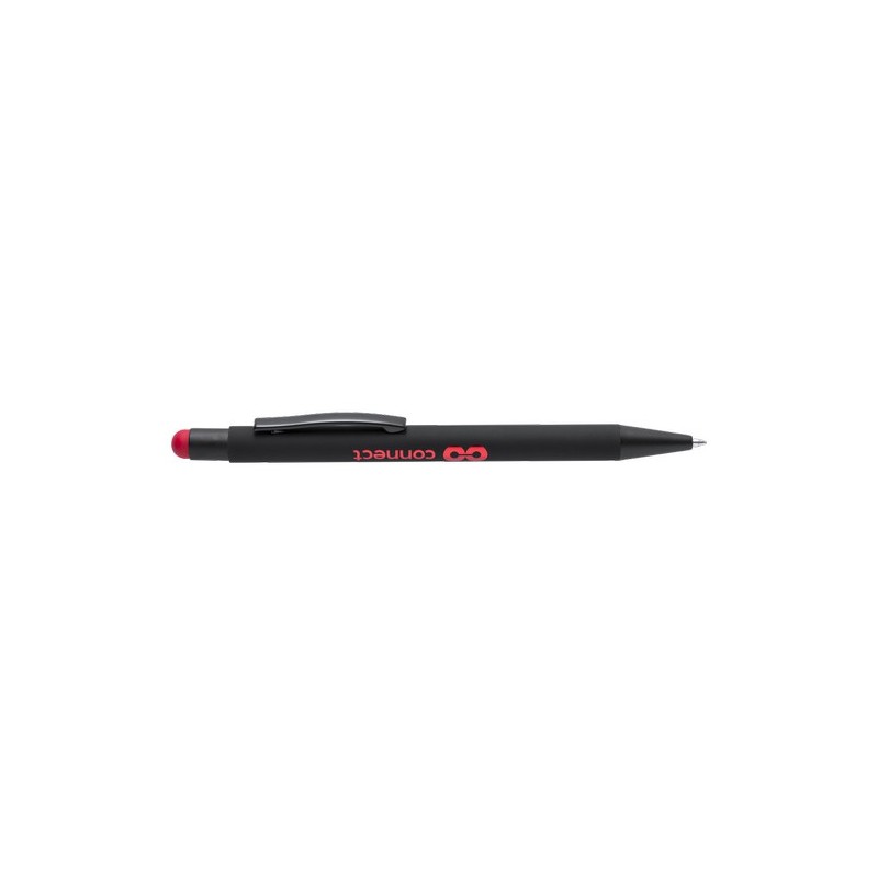 Stylet Bille Élégant Publicitaire Yaret Matières : caoutchouc Couleurs : vert marquage laser ultra précis