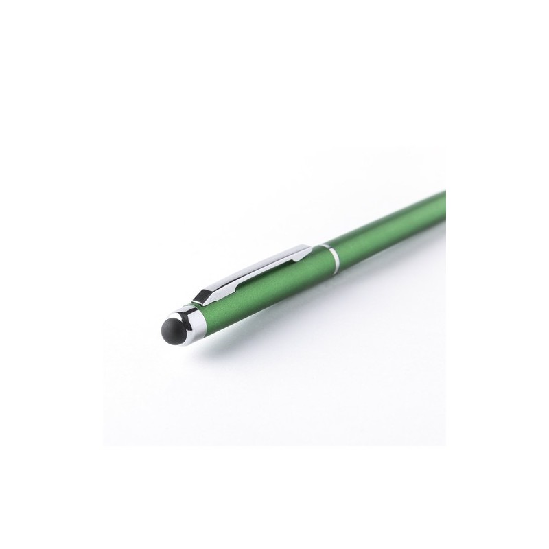 Stylet Bille Multifonction Élégant Personnalisé pas cher Alfil Couleurs : vert impression logo haute qualité