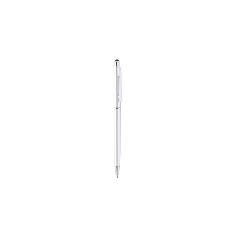 Stylet Bille Multifonction Élégant Personnalisé pas cher Alfil Couleurs : argenté personnalisable avec votre logo