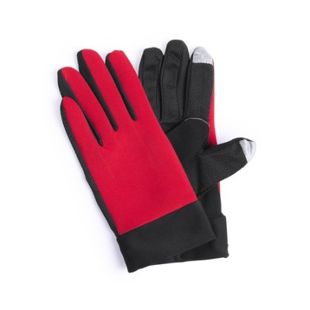 Gants Sportifs Tactiles Personnalisés Vanzox - Idéal pour le Sport à Prix Abordable Matières : lycra Couleurs : gris goodies ent