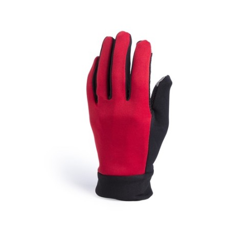 Gants Sportifs Tactiles Personnalisés Vanzox - Idéal pour le Sport à Prix Abordable Matières : lycra Couleurs : gris objet publi