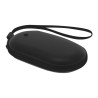Power Bank Éco-responsable Chauffe-Mains Personnalisé Geax Matières : aluminium Couleurs : noir