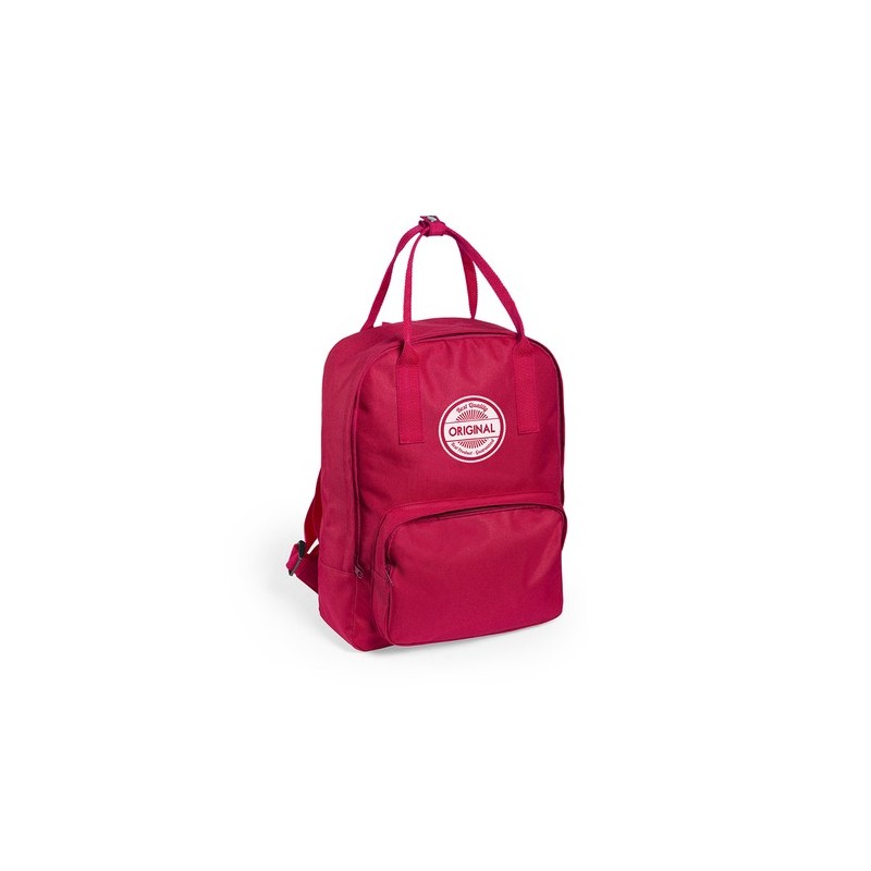 Sac à Dos Éco-responsable Personnalisé pour Loisirs Soken Matières : polyester Couleurs : noir impression haute définition