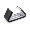 Set de stylos élégants et pratiques personnalisés Darius pas cher Matières : métal Couleurs : argenté personnalisable avec votre