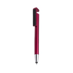 Stylo Support Pratique Personnalisé Finex Couleurs : rouge objet promotionnel éco-responsable