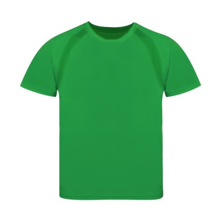 T-Shirt Enfant Personnalisé 100% Polyester Éco-responsable Tecnic Sappor Matières : polyester Taille textile : 10/12 ans Couleur