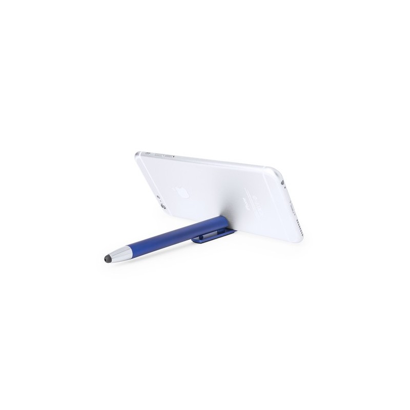 Stylo Support Pratique Personnalisé Finex Couleurs : rouge impression haute définition