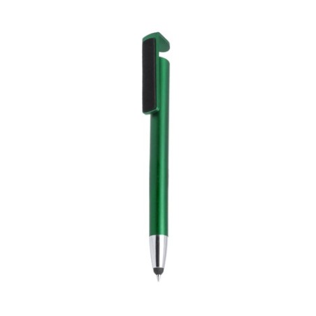 Stylo Support Pratique Personnalisé Finex Couleurs : noir marquage couleur éclatante