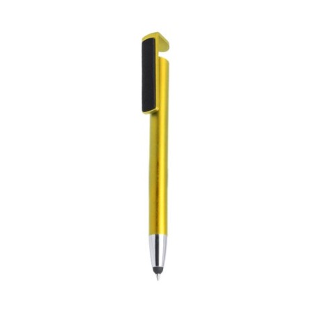 Stylo Support Pratique Personnalisé Finex Couleurs : noir accessoire événementiel unique