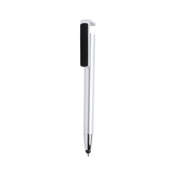 Stylo Support Pratique Personnalisé Finex Couleurs : bleu marquage laser ultra précis