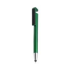 Stylo Support Pratique Personnalisé Finex Couleurs : vert personnalisable avec votre logo