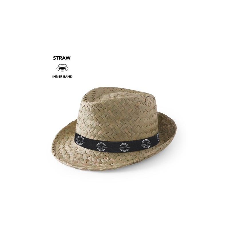 Chapeau Zelio en Paille Respirant