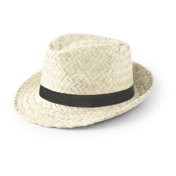 Chapeau publicitaire en paille pas cher Zelio impression haute définition