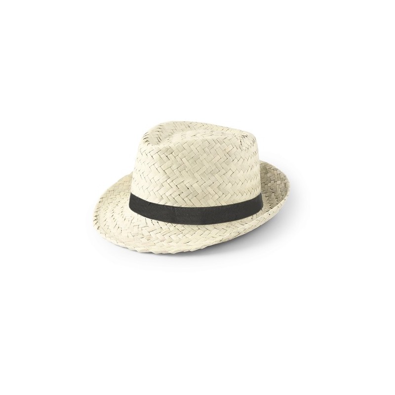 Chapeau publicitaire en paille pas cher Zelio impression haute définition