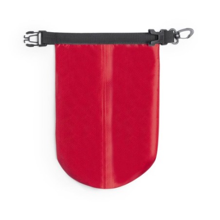 Sac Publicitaire Étanche Kinser Matières : ripstop Couleurs : rouge accessoire événementiel unique