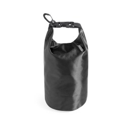 Sac Publicitaire Étanche Kinser Matières : ripstop Couleurs : noir cadeau entreprise pas cher