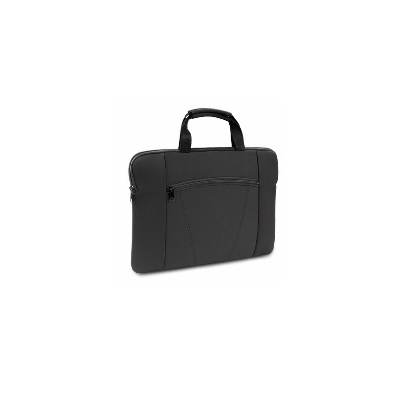 Housse élégante et pratique personnalisée pour ordinateur portable - Xenac Matières : softshell Couleurs : jaune objet promotion