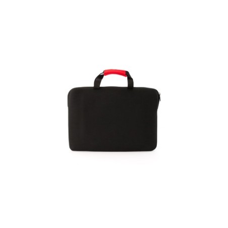 Housse élégante et pratique personnalisée pour ordinateur portable - Xenac Matières : softshell Couleurs : jaune cadeau affaires
