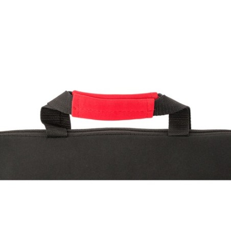 Housse élégante et pratique personnalisée pour ordinateur portable - Xenac Matières : softshell Couleurs : jaune impression haut
