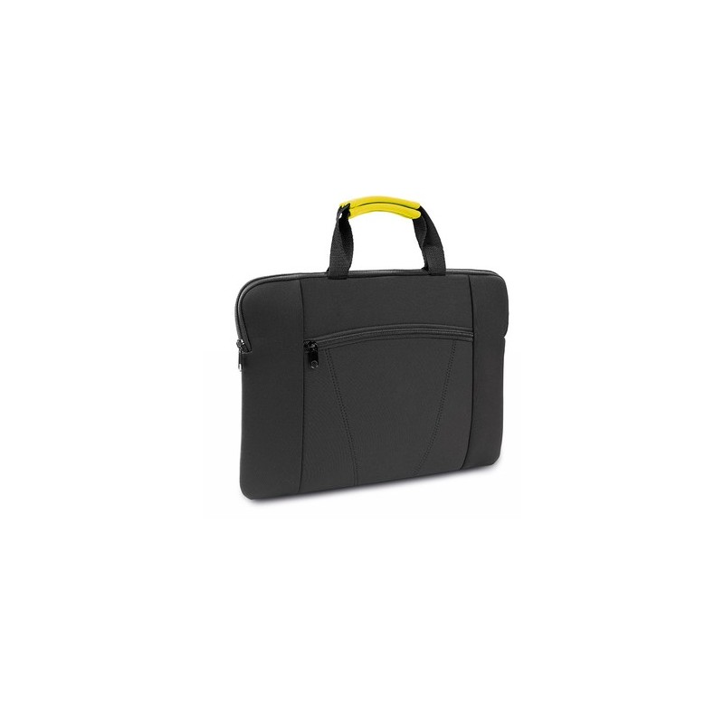 Housse élégante et pratique personnalisée pour ordinateur portable - Xenac Matières : softshell Couleurs : noir livraison expres
